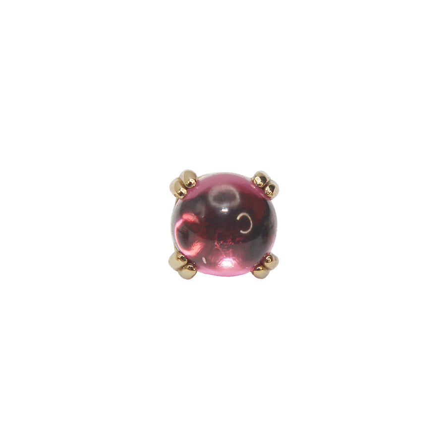 
                  
                    BVLA's "Cab Prong" in 14k Yellow gold with a Rhodolite
                  
                