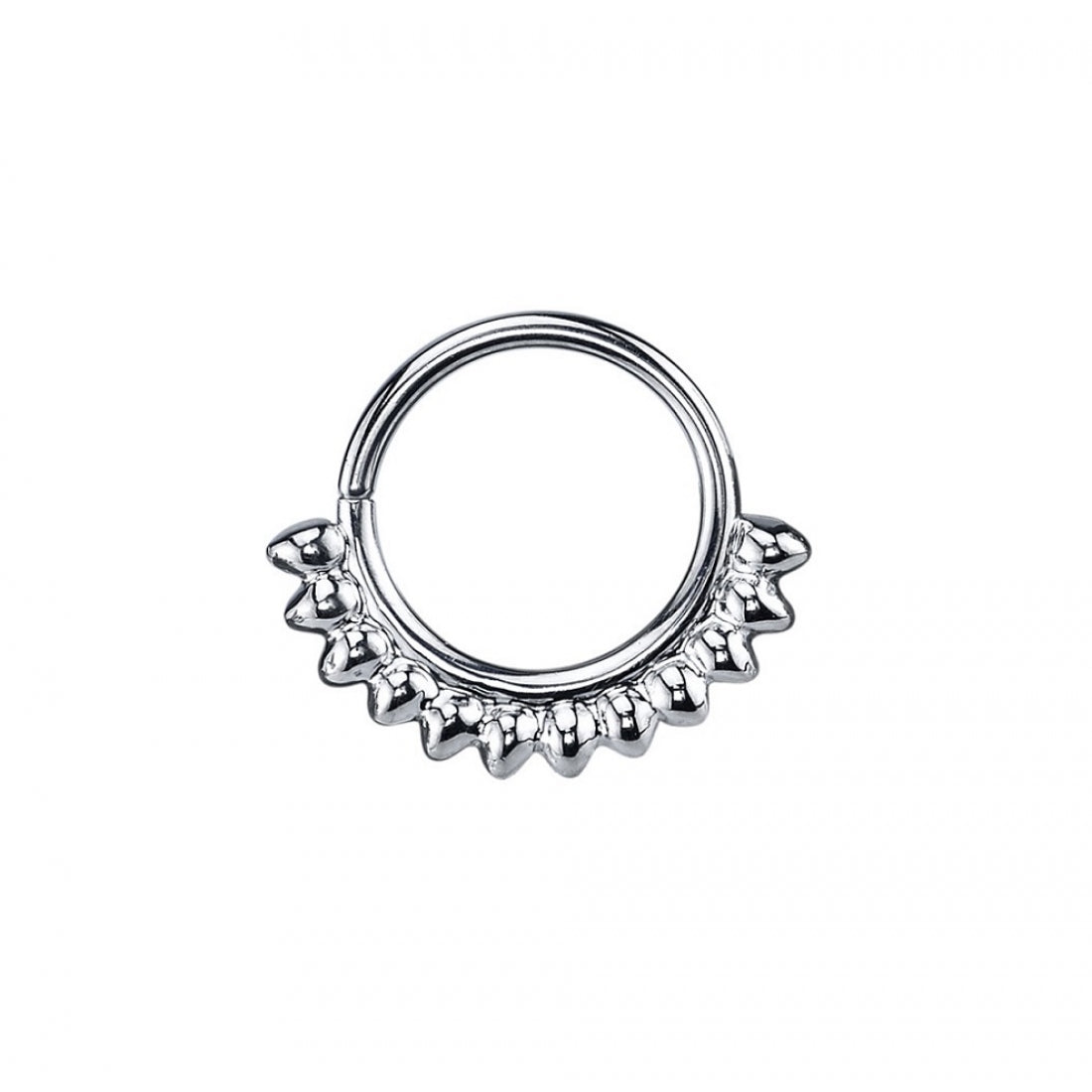 BVLA's "Janus Seam Ring" in 14k White gold