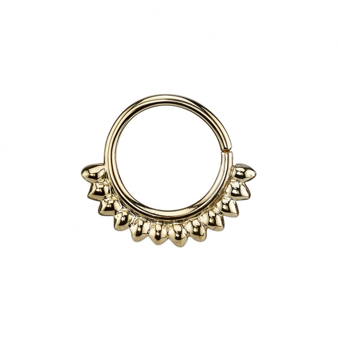 BVLA's "Janus Seam Ring" in 14k Yellow gold