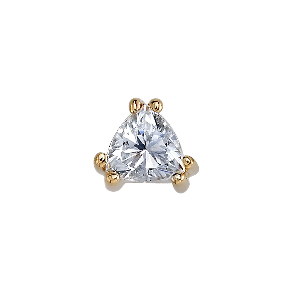 BVLA's "Tanti" in 14k Yellow gold with CZ