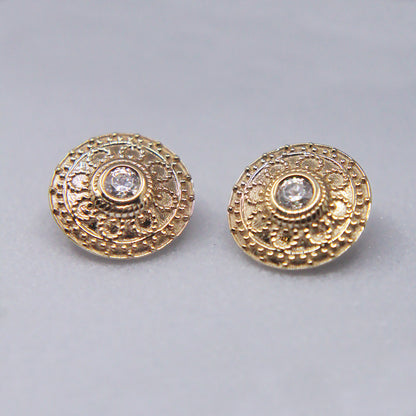 BVLA Nanda with CZ Threaded End