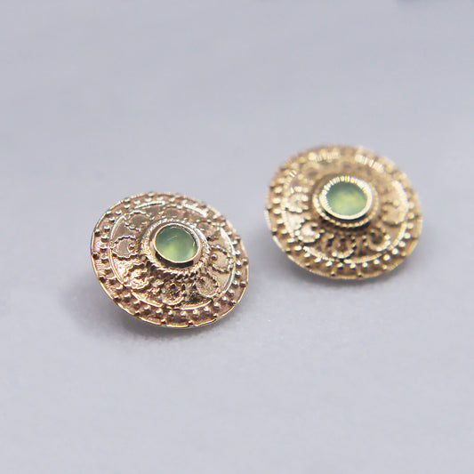 BVLA Nanda with Chrysoprase Threaded End