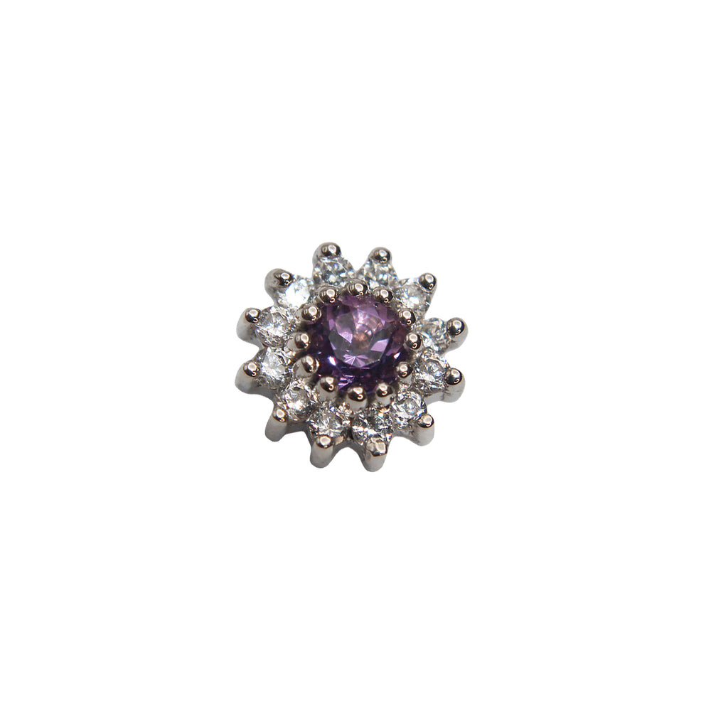 
                  
                    BVLA The Rose with Amethyst & CZ Threaded End
                  
                