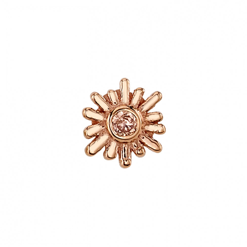 
                  
                    BVLA's "Sun Ray" in 14k Rose gold with a Peach topaz
                  
                